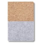TROSA - eco-neutral Recycled Felt & Cork Soft Cover Notebook