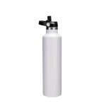 CERVO - Hans Larsen Vacuum Stainless Steel Bottle with Sports Lid - 1L - White