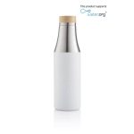 R-BREDA - CHANGE Collection Recycled Insulated Water Bottle - White