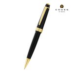 Cross Bailey Light™ Polished Black Resin and Gold Tone Ballpoint Pen