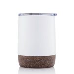 GOUDA - Hans Larsen Vacuum Mug With Cork Base - White