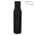 HUNFELD - CHANGE Collection SS Double Wall Water Bottle - Black
