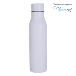HUNFELD - CHANGE Collection SS Double Wall Water Bottle - White