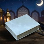 Luxury Grey Velvet Dry Fruit Box - Image 2