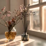 Aroma Reed Diffuser with Kashmir Wood Scent 100ml & 6 Pcs Sticks